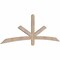 Ekena Millwork Alberta Smooth Timber Gable Bracket, Douglas Fir, 84"W x 28"H x 1 1/2"D x 3 1/2"F, 8/12 Pitch GBW084X28X0204ALB00SDF - alternate 5